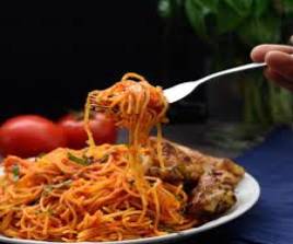 Jollof Spaghetti
